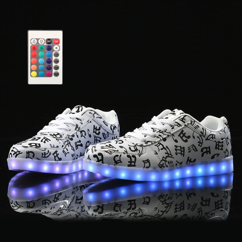 name brand led shoes