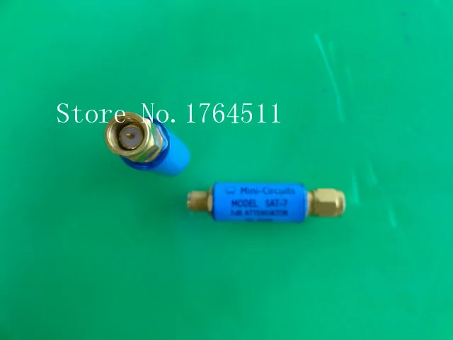

[BELLA] MINI SAT-7 DC-1.5GHz Att:7dB 2W SMA coaxial fixed attenuator --5PCS/LOT