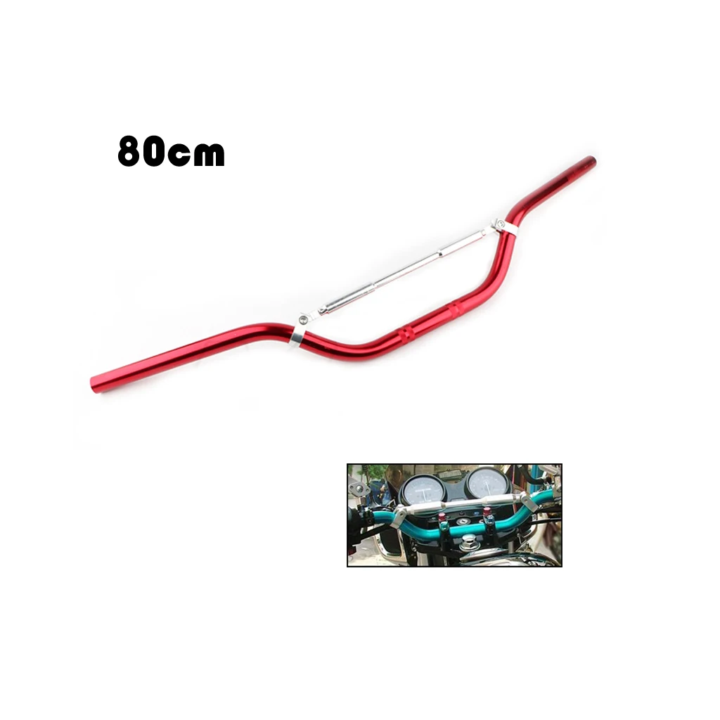 Universa 7/8 дюймов 22 мм алюминиевый руль мотоцикла Ручка Бар для Yamaha Suzuki Kawasaki Honda для Dirt Bike 80 см