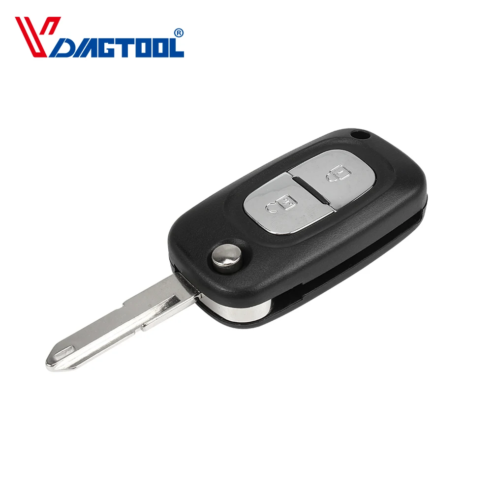 VDIAGTOOL чехол для автомобильного ключа с 2 кнопками пульта дистанционного