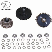 EMERSON Шестерни AEG Шестерни 4 мм оси Шестерни BD Улучшенная Шестерни коробка с подшипником голени Airsoft Принадлежности для охоты 13:1 16:1 18:1 32: 1 100:300