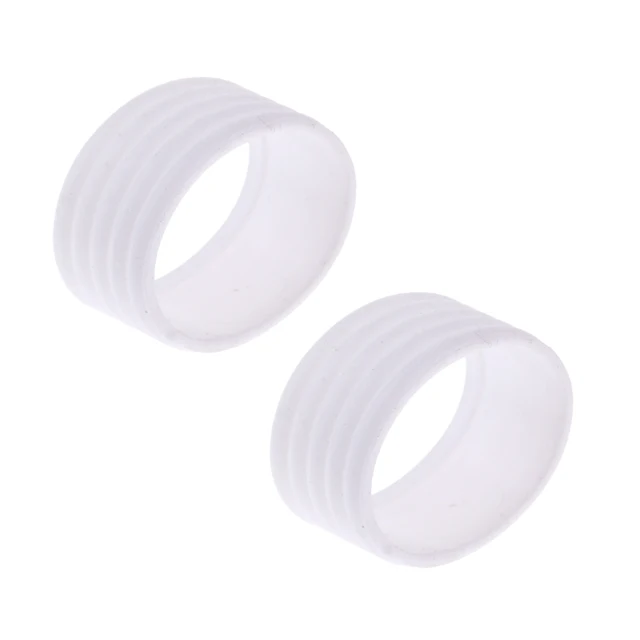 2 Stück Badminton Tennisschläger Grip Silikon Ring Beschützer Overgrip 5 2 Stück Badminton Tennisschläger Grip Silikon Ring Beschützer Overgrip 5