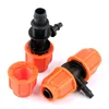 5pcs 8/11 9/12mm Garden Hose Connectors Drip Irrigation System Pipe Connector Gardening Watering Kits Lock Nut Water Connectors ► Photo 3/6