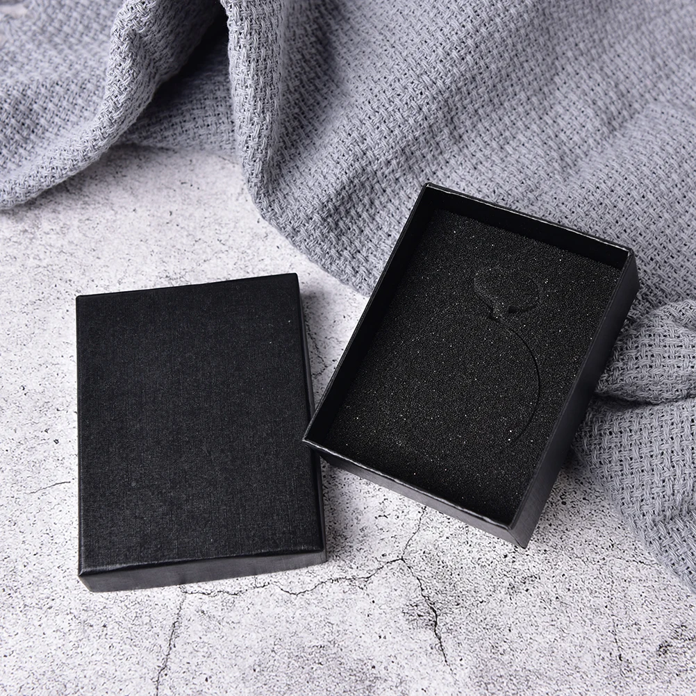 Jewelry Packaging&Display Pocket Watch Accessories Gray Velvet Xmas Gift Boxes Cases For