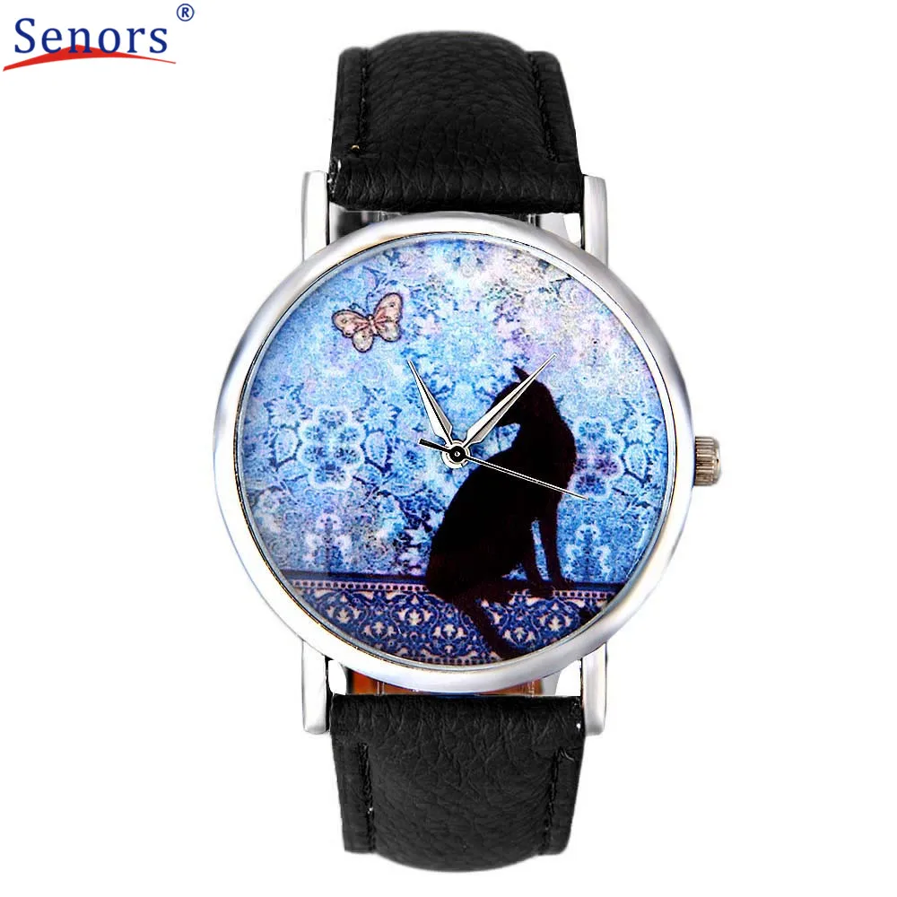 

Watch relogio masculino Women Watches   Leather Brand Roman Numerals Big Dial Hour Analog Quartz Wrist Clock new design 2017