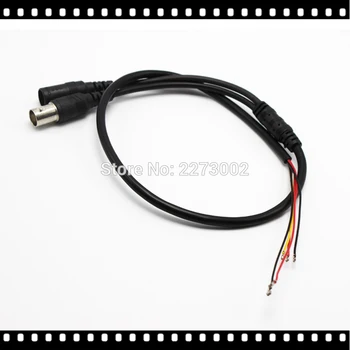 

HKES High Quality Simple CCTV AHD / CCD Camera Module Board Cable / Line , Analog HD Video + Power Supply Port