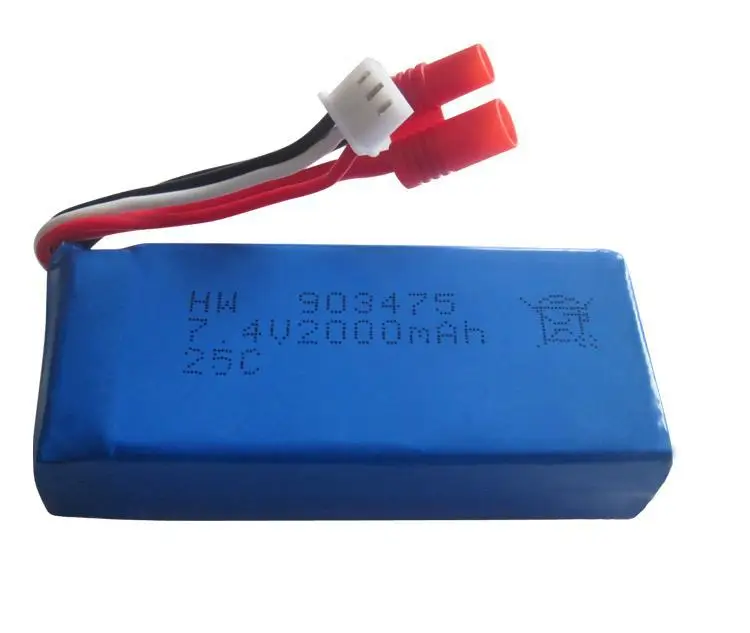 

YUKALA X8G X8C X8W X8G X8HC X8HW X8HG K70 K70C K70W K70F 2.4G RC quadcopter RC drone 7.4v 2000mah Li-polymer battery