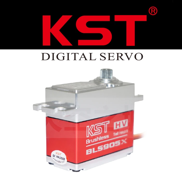 

KST BLS905X 550-800 Series Helicopter Lock Tail Servo Metal Cover Digital Servo for RC Drones RC Car