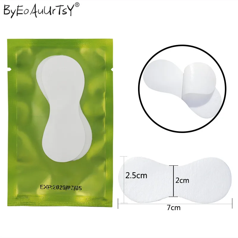 100pairs Disposable Eye Pads Lash Paper Patches Moisture Eyelash Extension Eye Tips Sticker Wraps Make Up Tools Eyelash Pad (7)