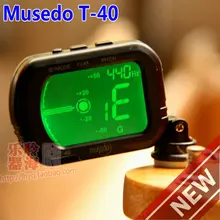 Guitar accessories Musedo T-40 guitar tuner violin and ukulele tuner guitar parts Free shipping 31M
