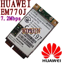 HUAWEI EM770J WWAN мини-карта pci-e 3g HSPA WCDMA модуль сети 3g карта разблокирована версия 3g сеть