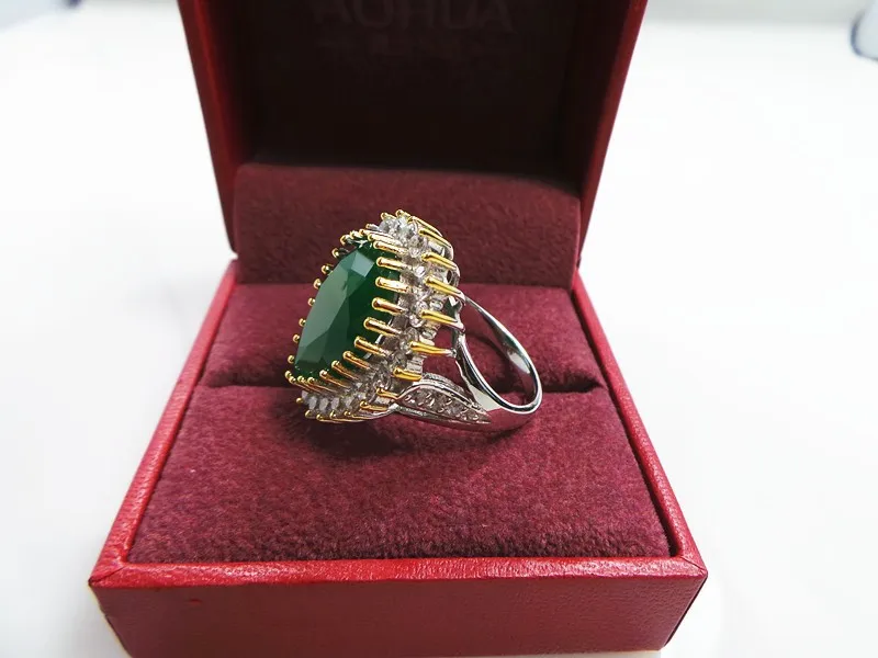 Брендовое кольцо hurrem sultan из стерлингового серебра 925 пробы, Восточный турецкий, османский, зеленое Ювелирное кольцо ручной работы с фианитами, дизайнерские свадебные кольца для женщин