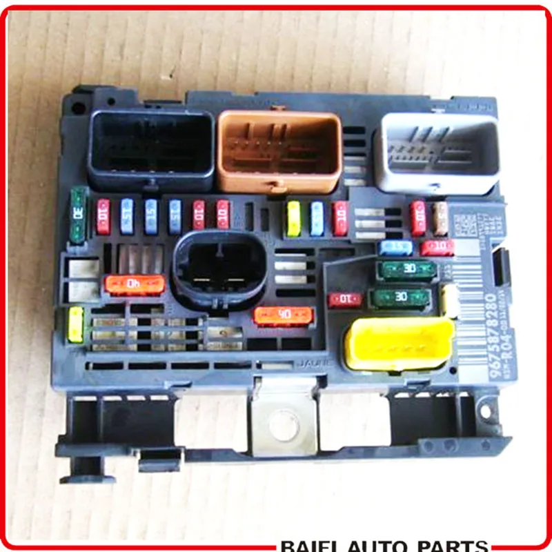 Baificar Фирменная Новинка натуральная предохранителей блок BSM-R04 9675878280 для peugeot Berlingo партнер 308 408 jumy 2007