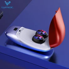 Сенсорный свет Bluetooth наушники 5,0 TWS Беспроводные стереонаушники Смарт Голосовое управление Спортивная гарнитура для iPhone с музыкой