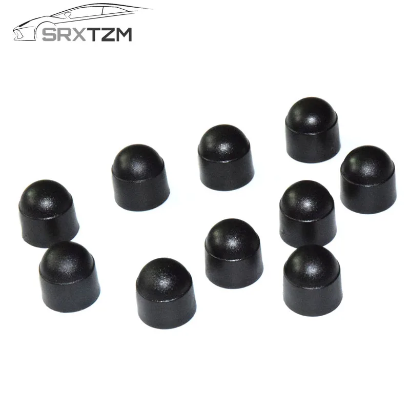 SRXTZM 10pcs Bolt Protection Caps M8 M10 Nut Dome High Quality Hex Cap Cover Nuts Bolts Screw ABS | Автомобили и мотоциклы