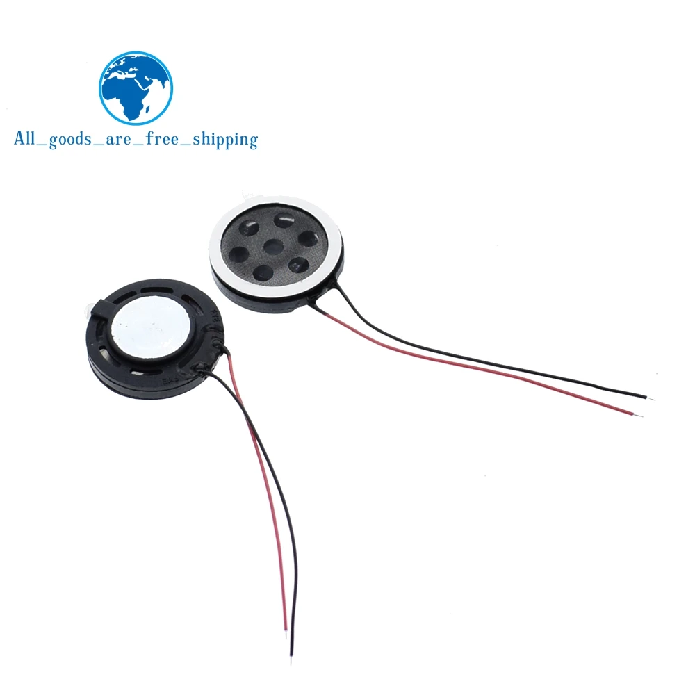 

TZT Round 8 Ohm 1W Speaker 8ohm 20mm Loud Speakers Mobile Phone Small Loudspeaker Audio