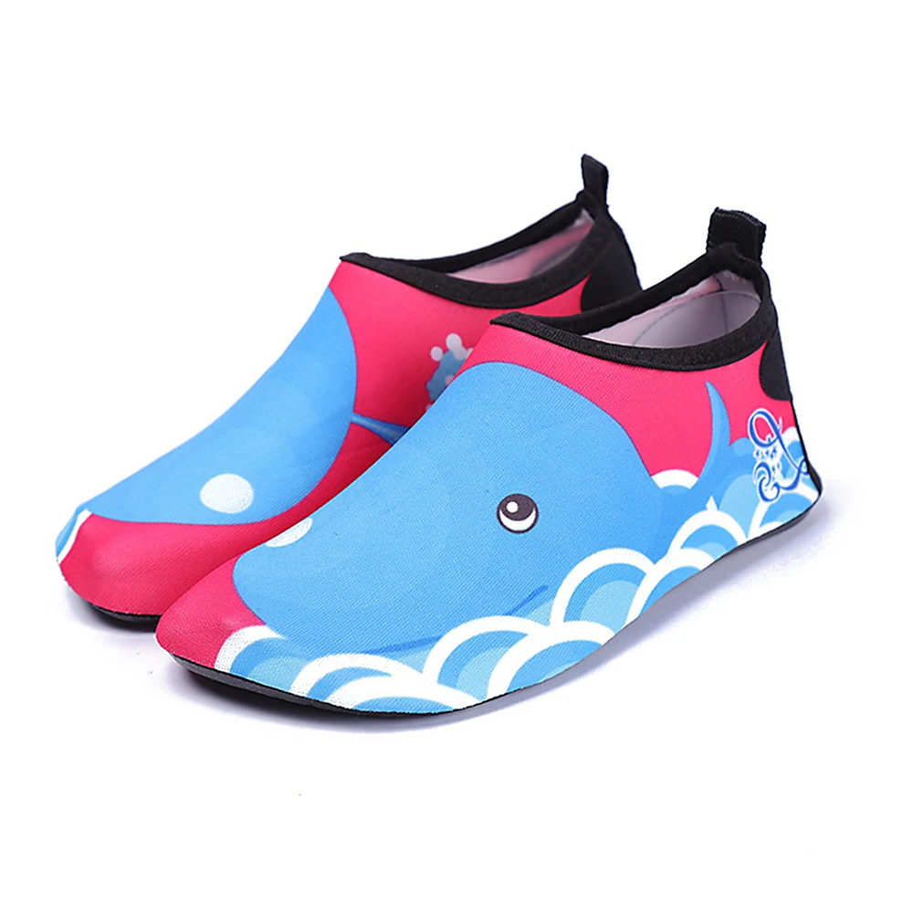 Детская быстросохнущая водонепроницаемая обувь для плавания; сандалии; Легкие носки для пляжа и бассейна; детские тапочки с героями мультфильмов