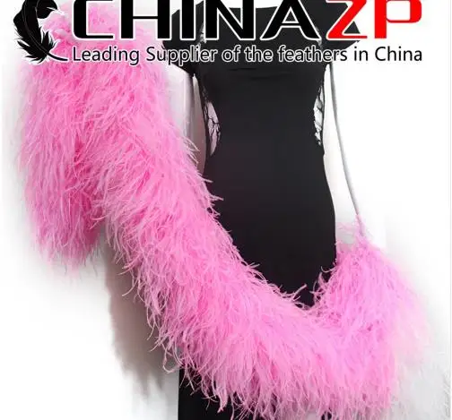 ZPDECOR 2 ярдов/партия 40 г сексуальные мягкие красные карнавальные костюмы боа из
