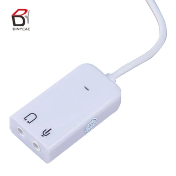 

USB 2.0 Virtual 7.1 Channel Xear 3D External USB Sound Card Audio Adapter For Windows XP Win 7 8 Linux Vista Mac OSSienoc