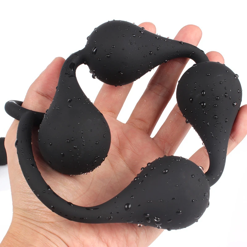Big size anal enorme beads Vaginal Balls Massager Anal Dildo Pull G spot Stimulate Dildo Butt Plug Adult Sex Toy For Woman MenAnal Sex Toys photo photo