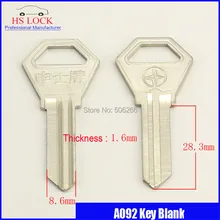 Длинные shengshi двери и дом ключа пустой Слесарь Поставки пустые ключи cilvil по горизонтали ключ машина A092