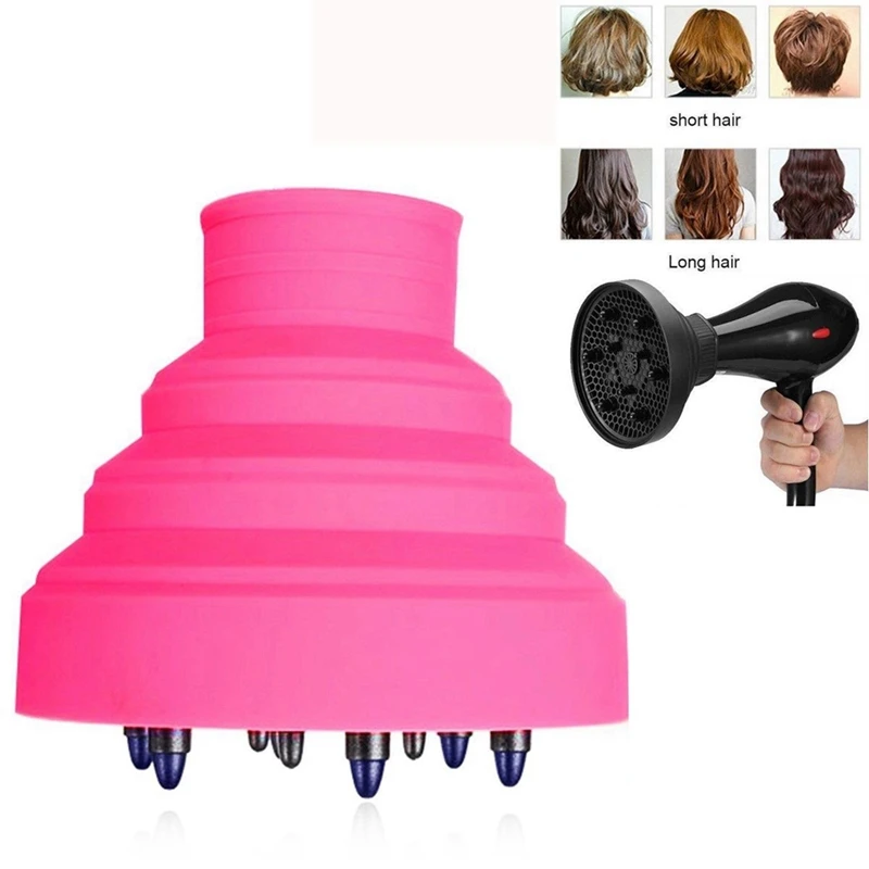 

New Hairdryer Diffuser HAICAR 1PC Universal Blower Hairdressing Salon Curly Hair Dryer Folding Diffuser Cover Styling Accessory