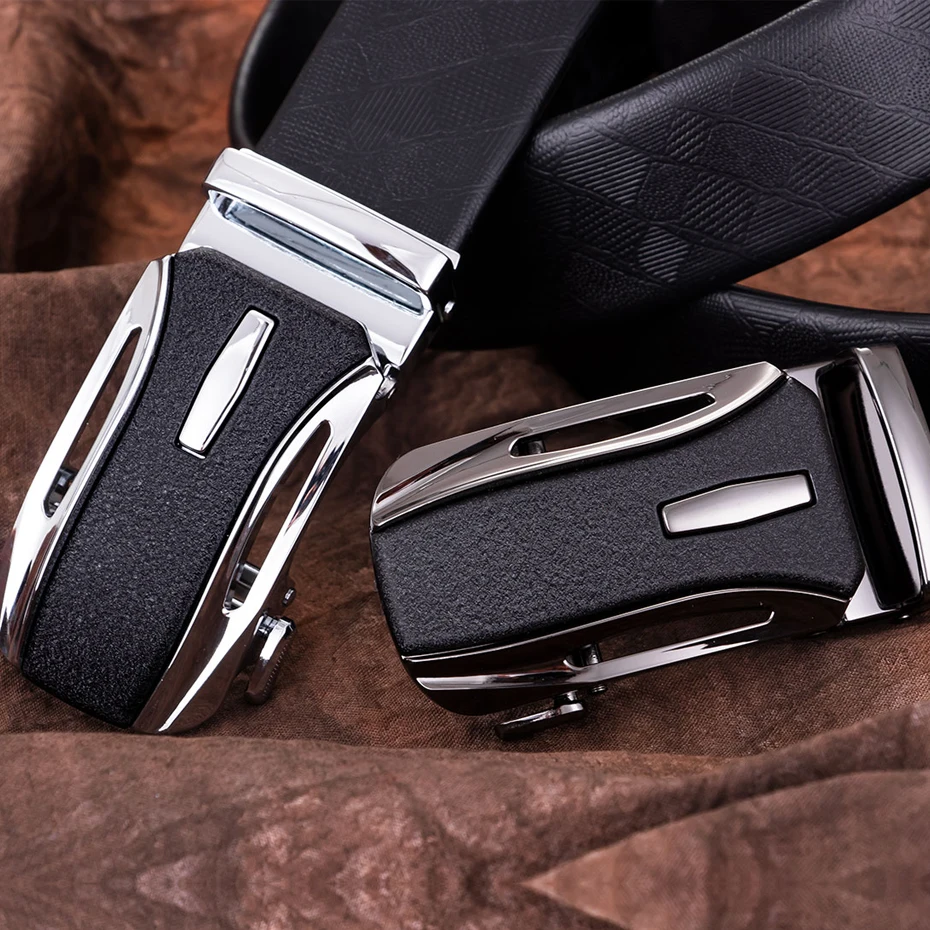 DiBanGu New Designer Man Belt Automatic Buckle Cowhide Leather Men Belt Fashion Luxury Belts Men Designer Belts Men Dropshipping