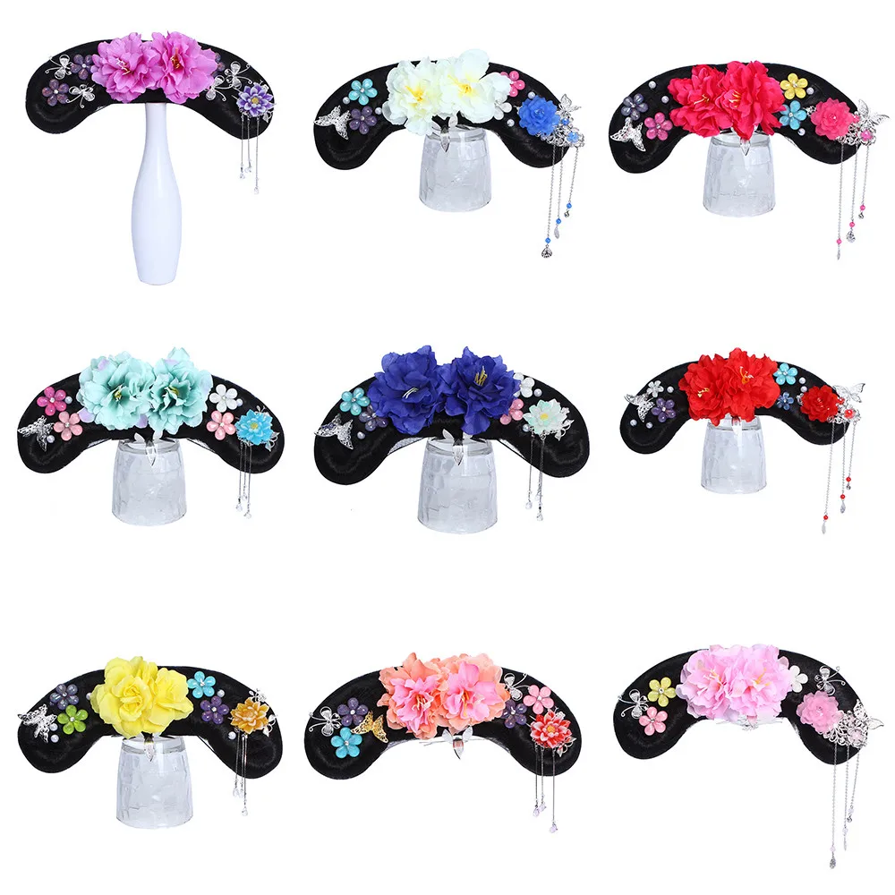 26x6.5cm shaped qing dynasty hair accessories princess cosplay hair vintage hair products queen cosplay empress hair products 