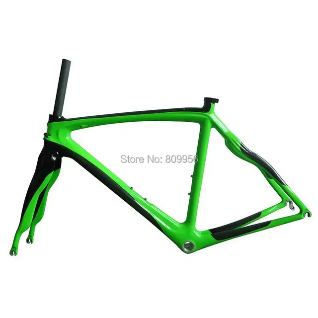 Cheap Very Rigid Carbon Road Bicycle Frame+Fork+Clamp,Carbon Bike Frame, Carbon Frame Road Bicycle 48-56cm