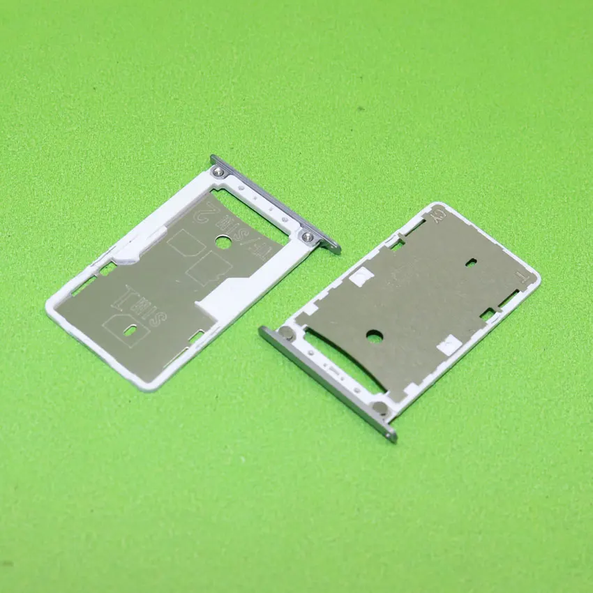 SIM Card Slot Holder for Xiaomi Redmi 3 3S Micro SD Card Slot Tray Socket Adapter Replacement Repair Spare Parts Gray,KA-303 chenghaoran 6pin push micro sim card socket holder slot replacement connector ka 306