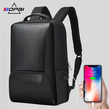 BOPAI Anti-thief USB Charging 15.6inch Laptop Backpack for Men Travel Backpack Waterproof School Backpack Bag for Male Mochila цена BOPAI Anti-thief USB Charging 15.6inch Laptop Backpack for Men Travel Backpack Waterproof School Backpack Bag for Male Mochila цены онлайн