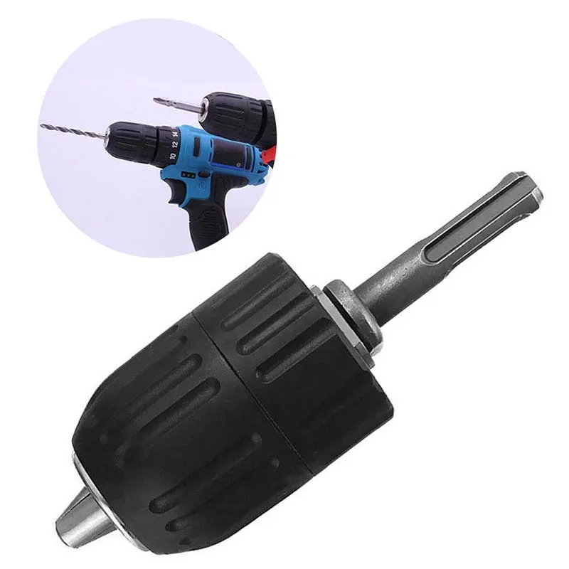

2-13MM Drill chuck Keyless Drilling Adapter Converter SDS Adaptor Hardware hammer drill chuck Tool Accessories