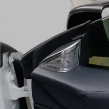 Для Mercedes Benz CLA C117, автомобильный Стайлинг, Автомобильный Дверной громкоговоритель, наклейка, аудио стерео, декоративная крышка, автомобильные аксессуары для внутренней отделки