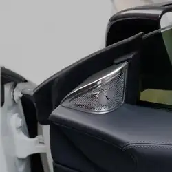 Для Mercedes Benz CLA C117 автомобилей для укладки Дверь громкоговоритель Стикеры аудио стерео декоративное покрытие Внутренняя отделка автомобиля
