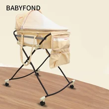 Детская люлька, переносная Автомобильная корзина безопасности, многофункциональная Коаксиальная корзина для сна с москитной сеткой, разгрузочная корзина