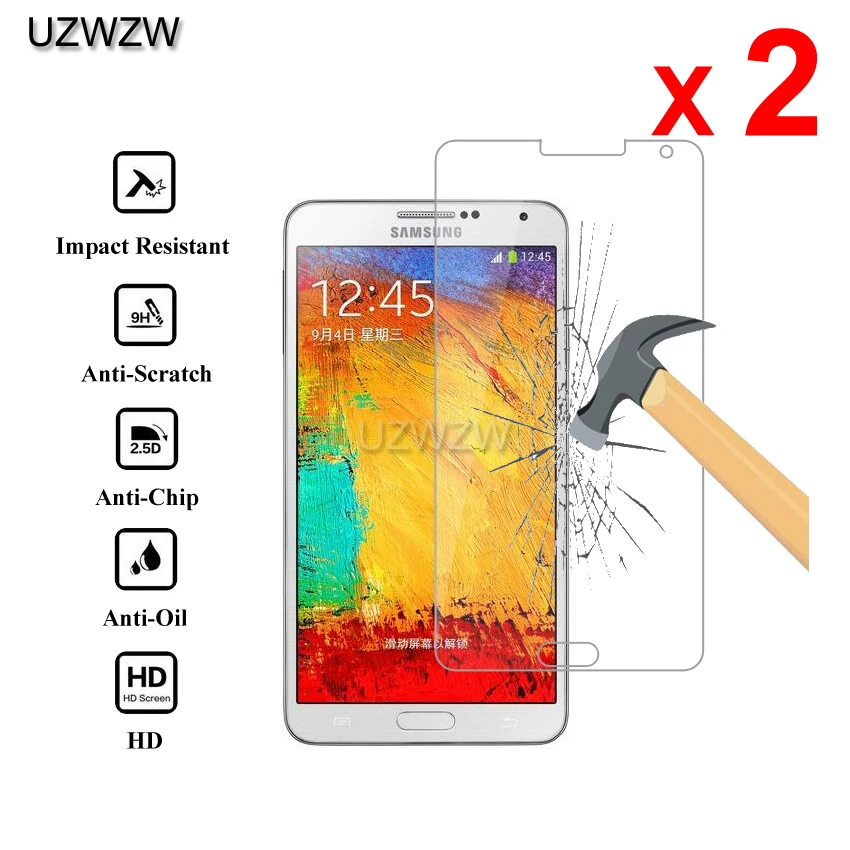 2 шт Премиум Закаленное стекло для samsung Galaxy Note 3 Защитное стекло для экрана протектор для samsung Note 3 стекло