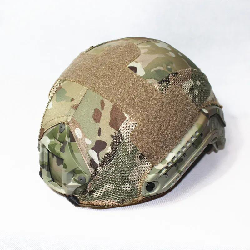 Тактический военная Униформа шлем Чехлы для мангала камуфляж Крышка Airsoft Пейнтбол Шлем для съемки аксессуар быстрого MH/PJ