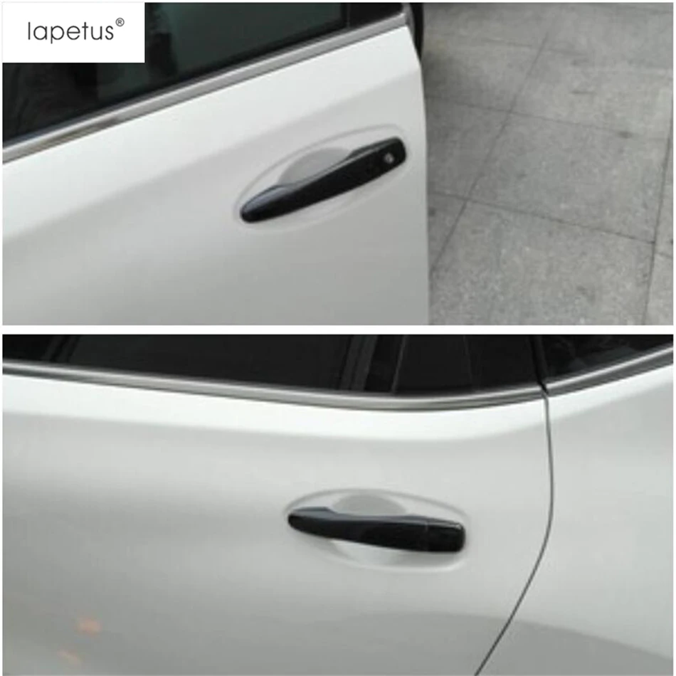 Lapetus аксессуары для Nissan X-Trail X Trail T32 Rogue- боковая дверная ручка Накладка из углеродного волокна ABS