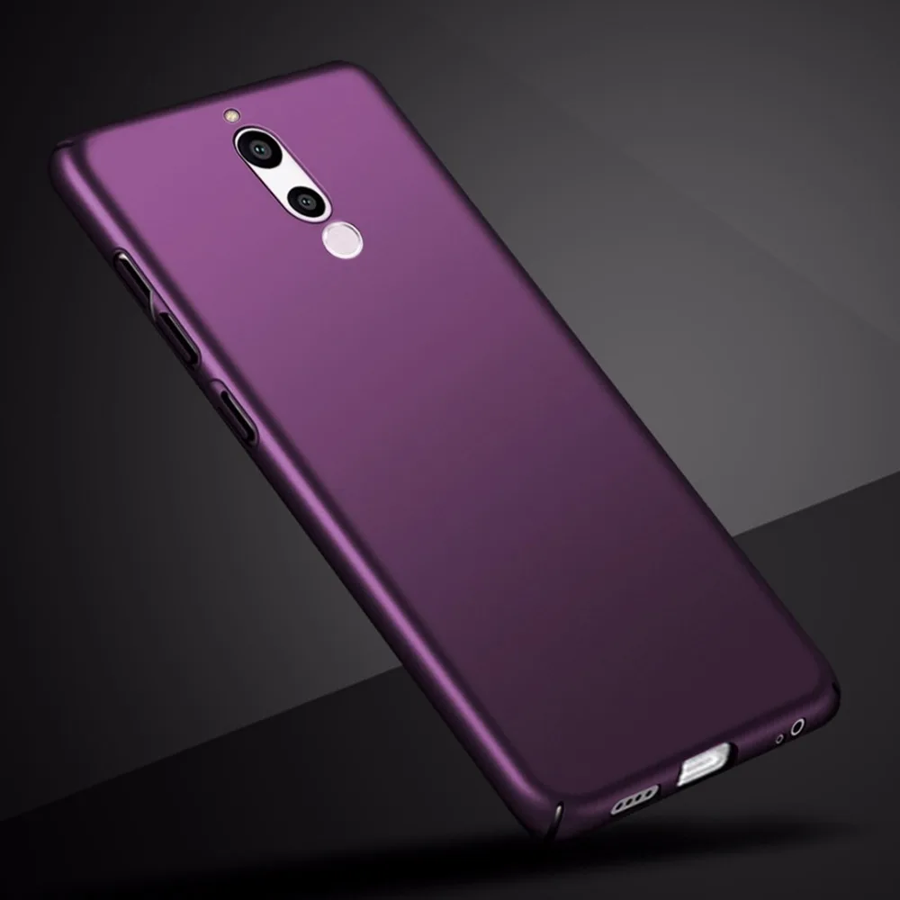 

Slim Hard PC Case For Huawei Mate 10 Lite Case Maimang 6 Frosted Plastic Phone Back Cover For Huawei Nova 2i G10 RNE-L21 L22 L23