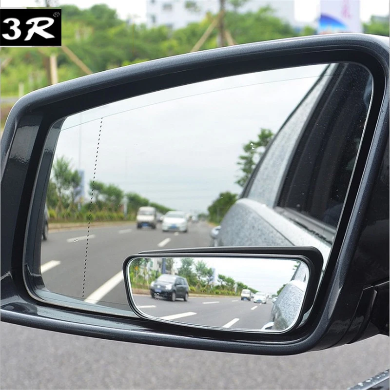 

Car Wide Angle Rear View Mirror 360 Degree Rotation Auto Rearview Auxiliary rearview mirror 2 PCS / sets
