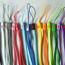 5000 шт./партия, наручный ручной брелок для мобильного телефона, шнуры для шарма, шнуры для рукоделия, шнурки