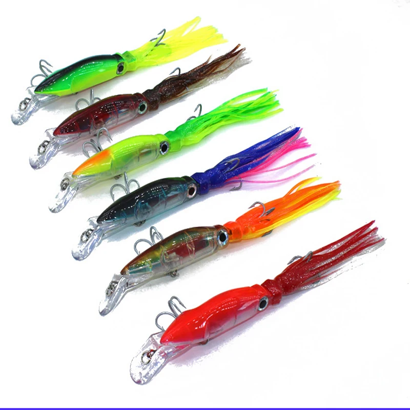 

1 Pc Squid Skirt Sleeve-Fish Fishing Lure Bait Tackle 14cm 40g Hook Hydro Squirt