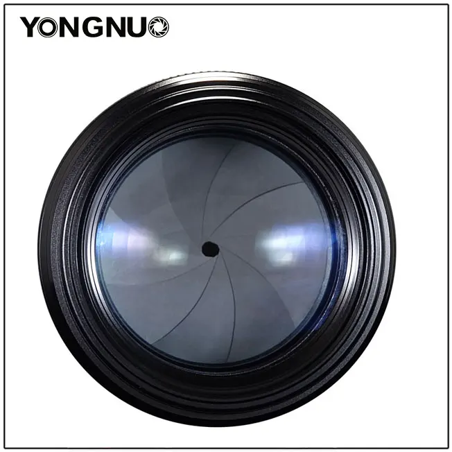 YONGNUO YN100mm F2N AF/MF с большой апертурой Стандартный Средний телеобъектив с фиксированным фокусным расстоянием для объектива камеры Nikon