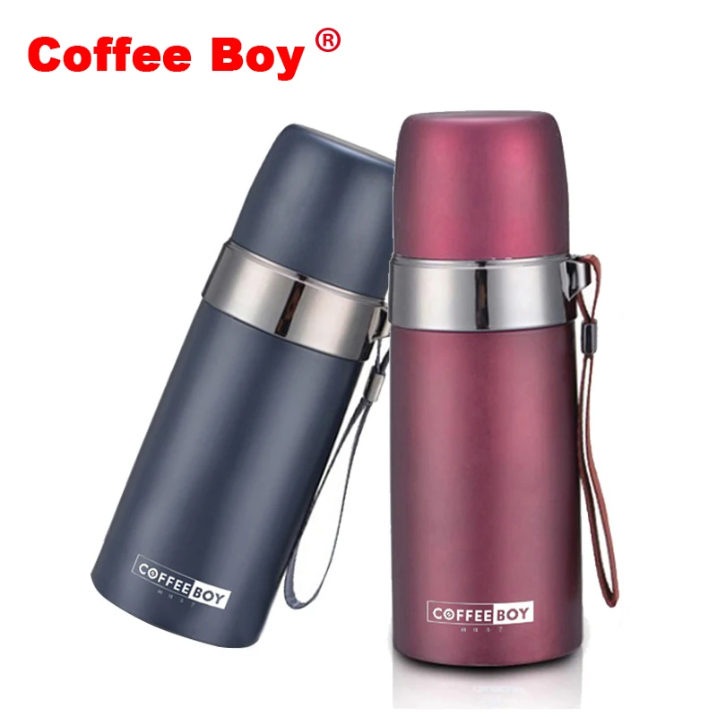 Coffee Boy Bullet thermos bottle thermal cup thermo mug 500ml Stainless