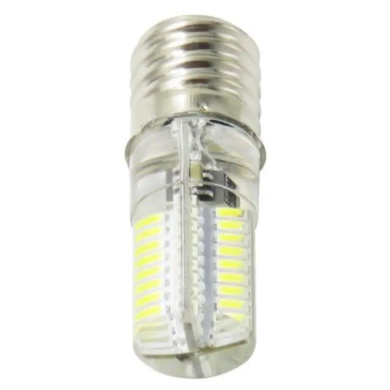 E17 Dimming LED Silicone Corn Bulb Mini lamp 72 Leds SMD 4014 110V 100V
