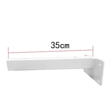 

2PCS Wholesale Heavy Duty Industrial Wall Mounted White Metal Desk Table Hinged Shelf Brackets