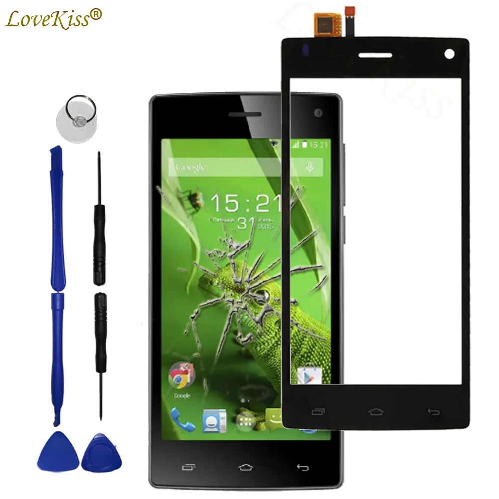 

Nimbus 2 Front Panel Touchscreen For Fly FS452 FS 452 Touch Screen Sensor Digitizer LCD Display Glass Cover TP Replacement Tools