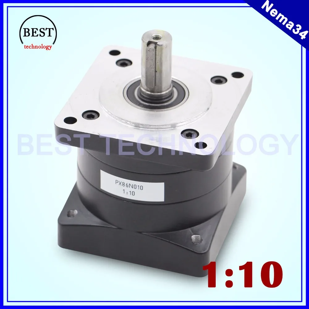 

Nema34 Motor Planetary Reduction Ratio 1:10 planet gearbox 86mm motor speed reducer, High Torque high quality !!