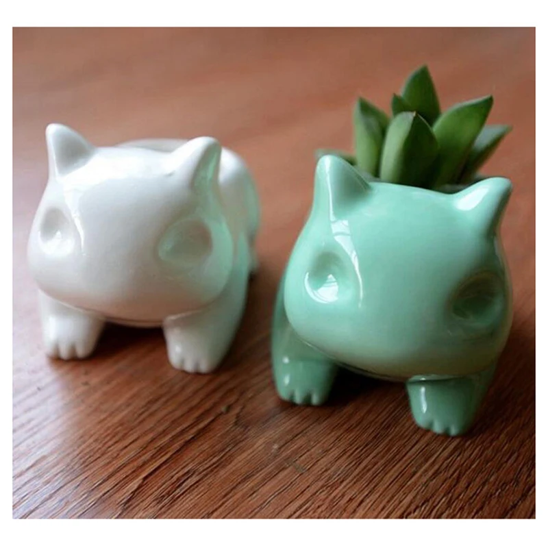 Pokemon Bloempot Bulbasaur цветочные горшки с отверстиями декоративные мини сочные