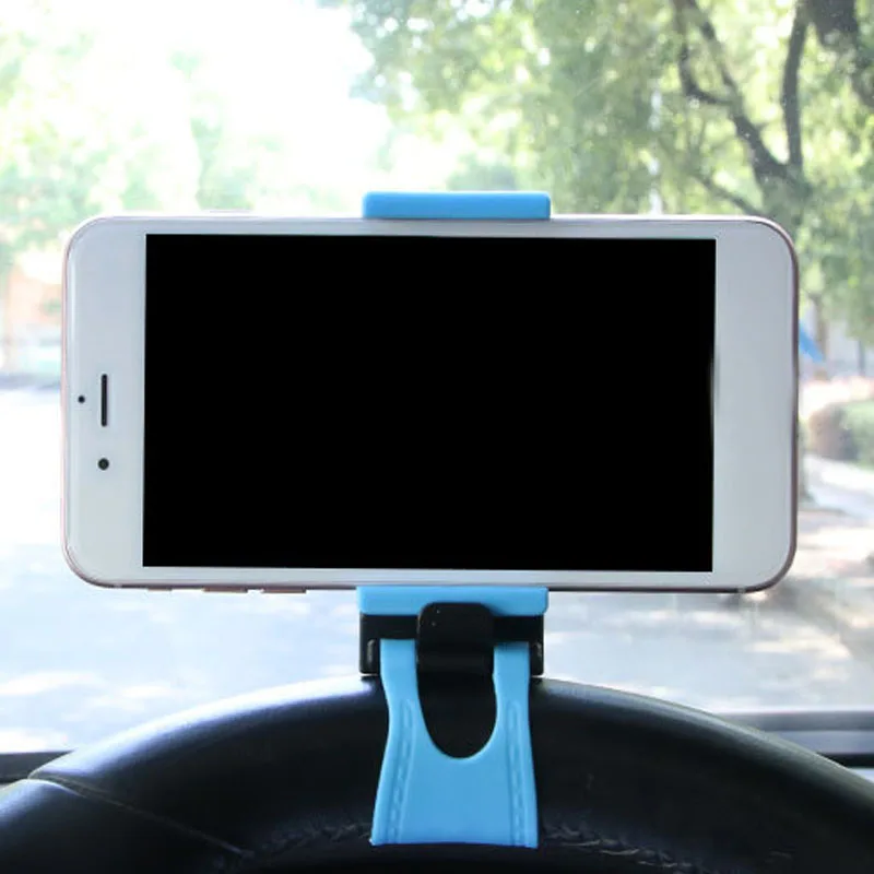 Автомобильный руль Автомобильная Подставка для телефона gps навигация привод велосипед Руль клип крепление бант кронштейн для iPhone samsung Xiaomi